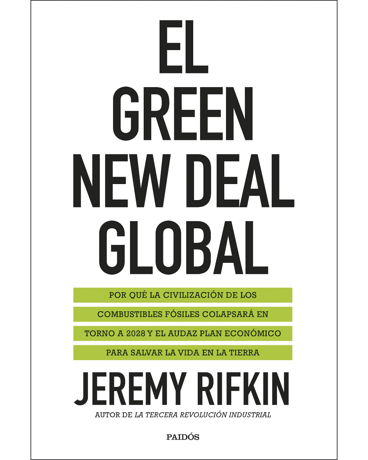Foto 2 pulgar | El Green New Deal Global