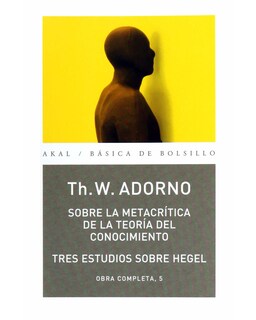 Foto 1 | Libro ''o.c. Adorno 05 Sobre Metacritica De Teoria Del Conocimiento''