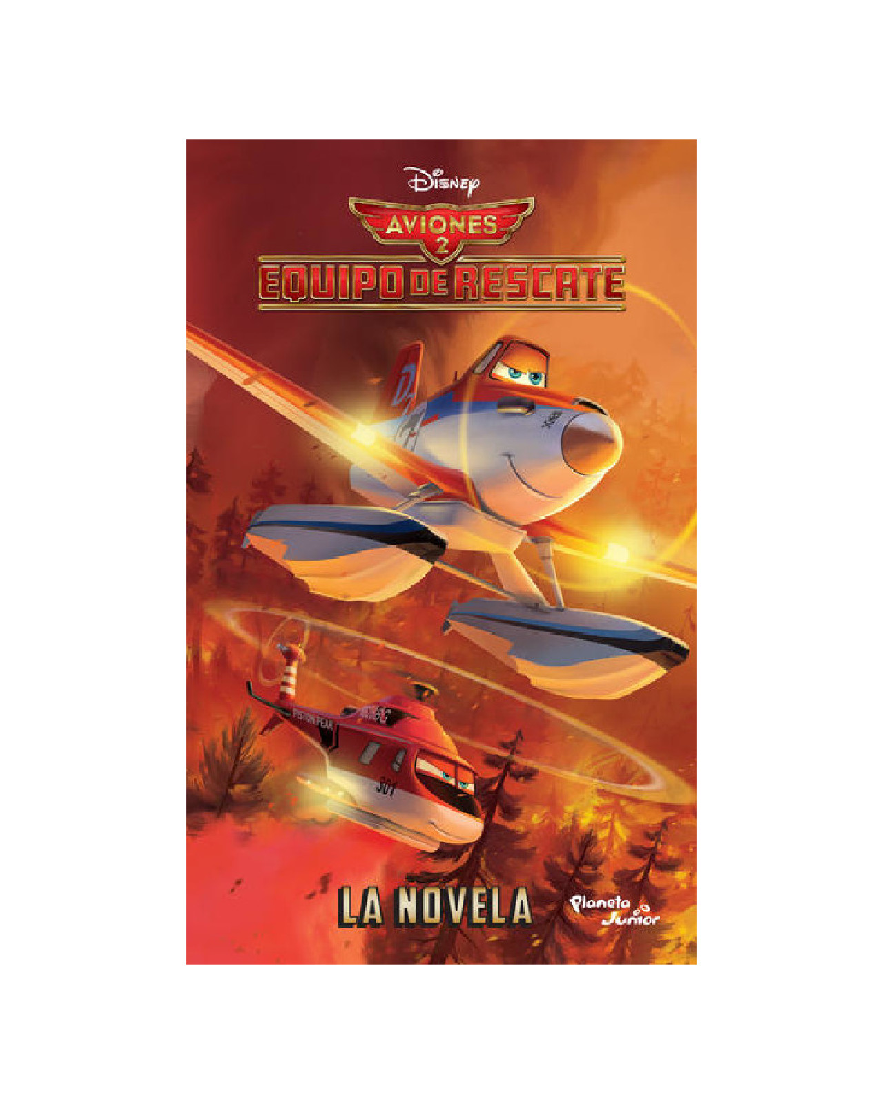 Foto 1 | Libro ''aviones 2. Equipo De Rescate''