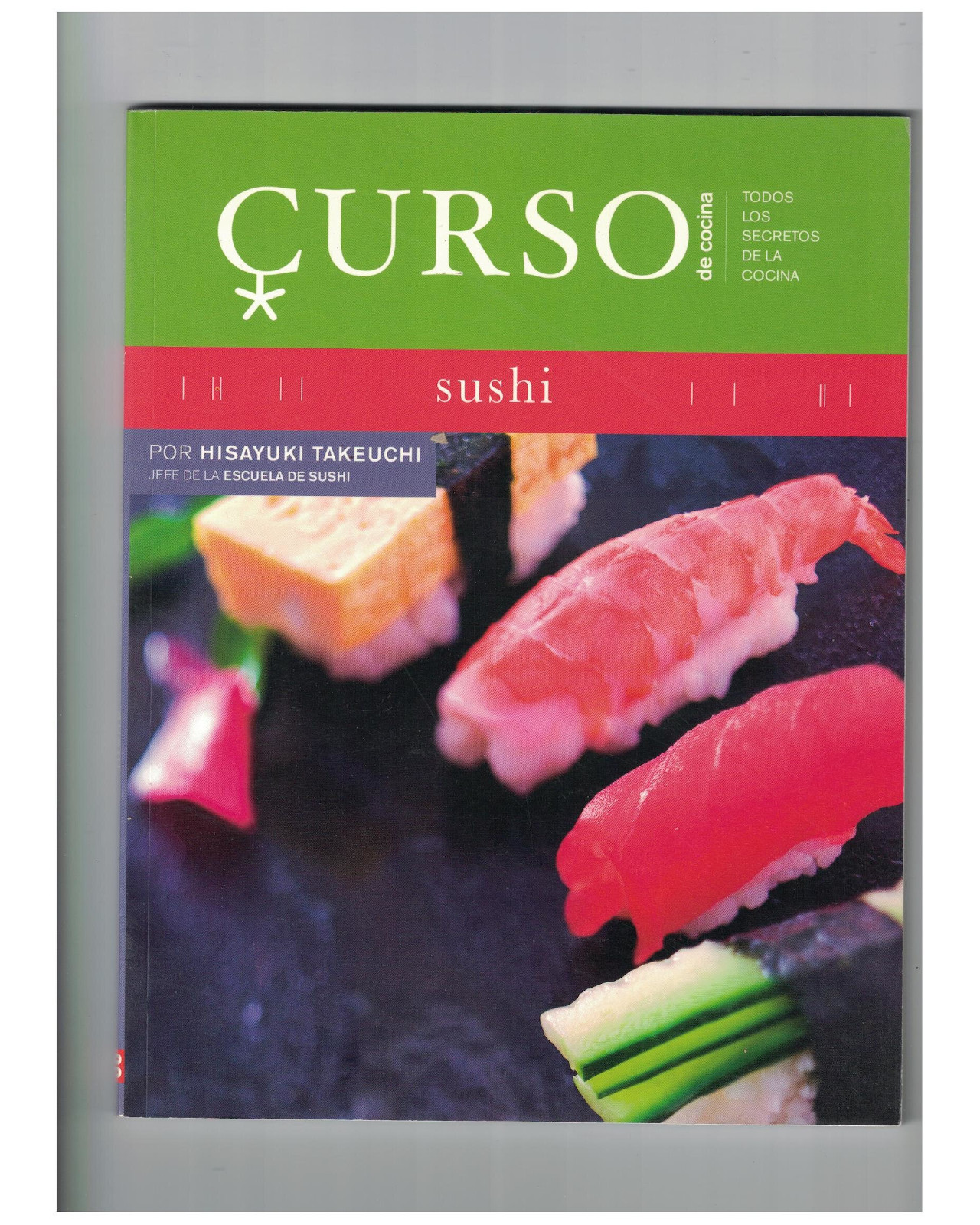 Foto 2 pulgar | Libro ''curso De Cocina: Sushi''
