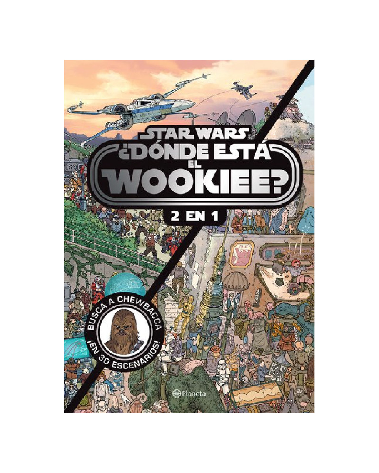 Foto 2 pulgar | Libro ''¿dónde Está El Wookiee? (2 En 1)''