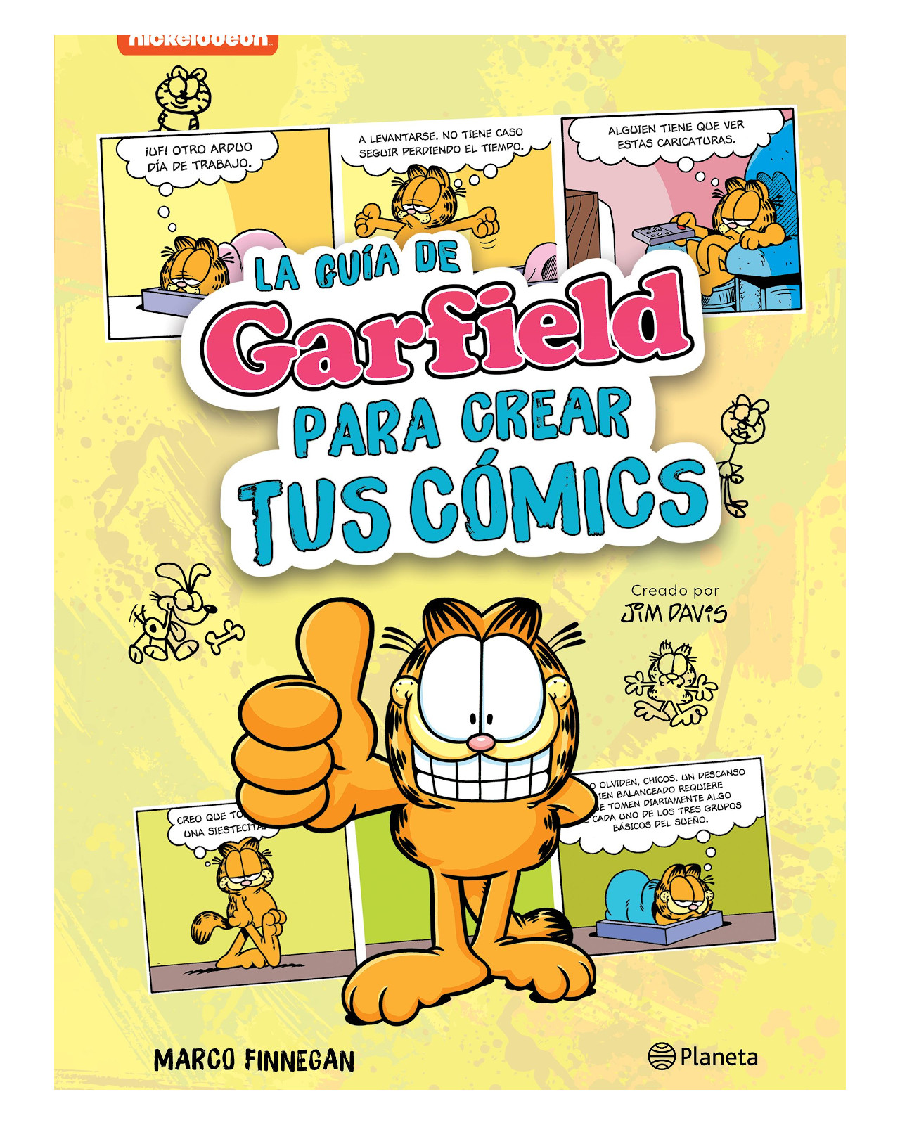 Foto 2 pulgar | Libro ''la Guía De Garfield Para Crear Tus Cómics''