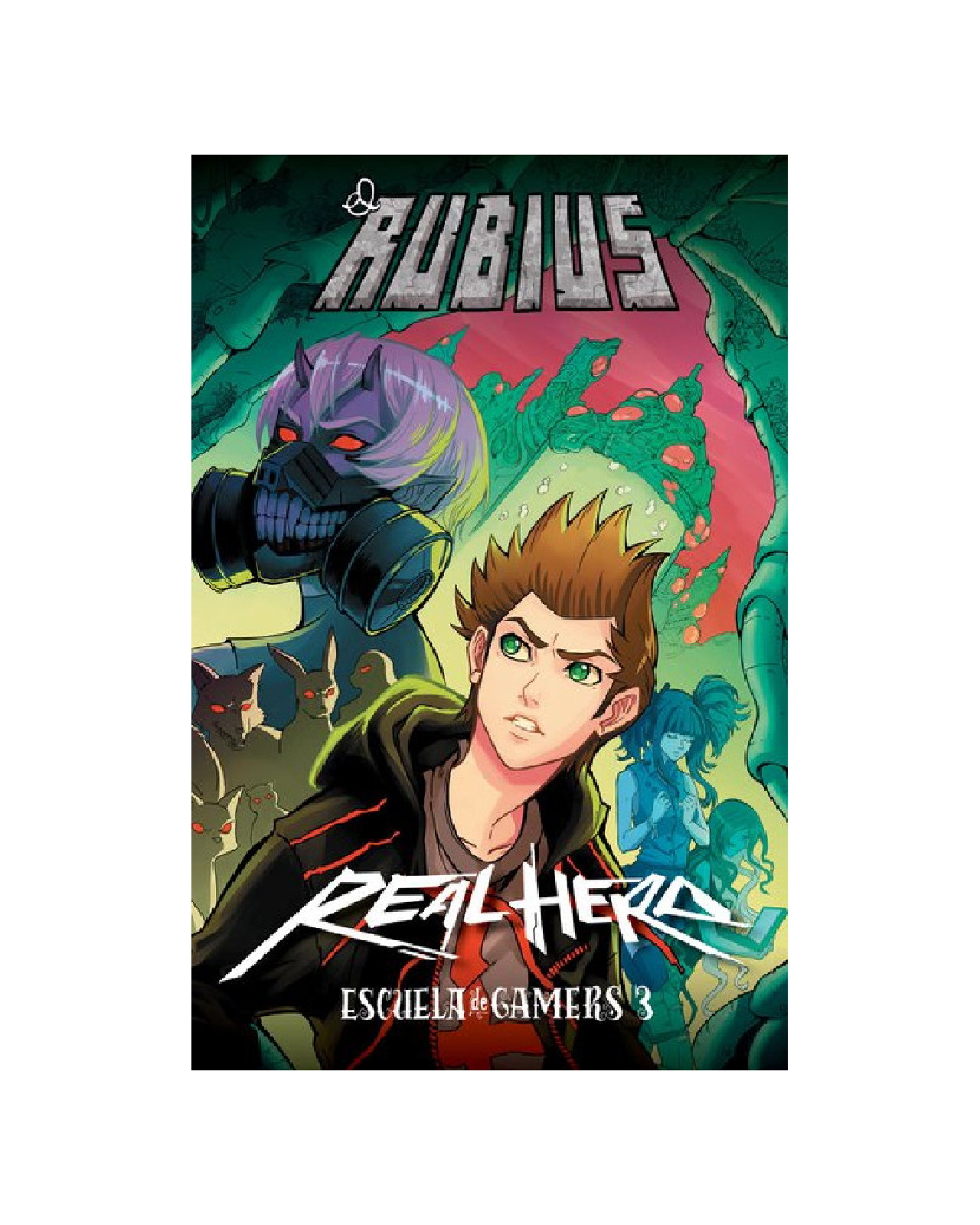 Foto 2 pulgar | Libro ''real Hero. Escuela De Gamers 3''