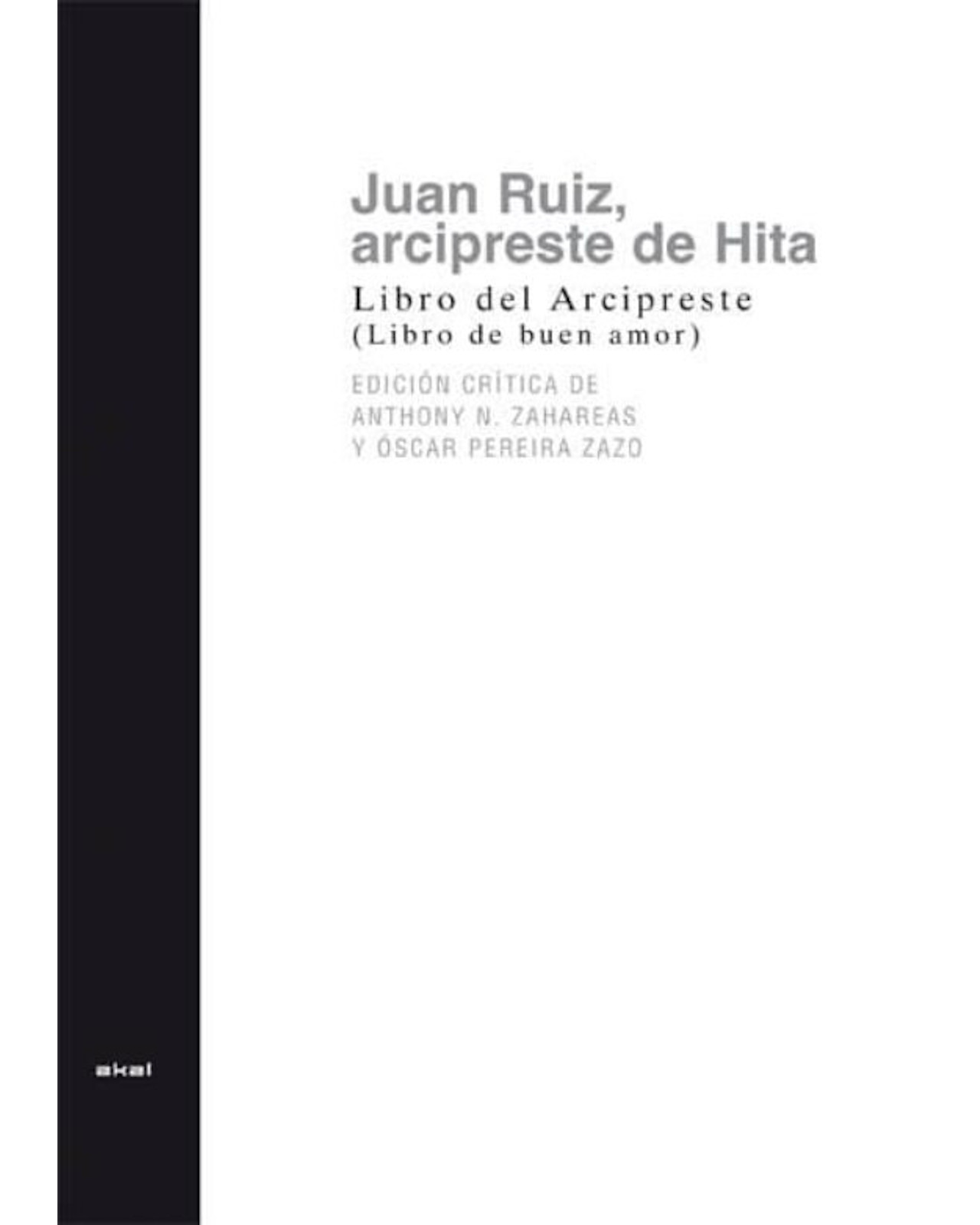 Foto 2 pulgar | ''libro Del Arcipreste O Libro Del Buen Amor''