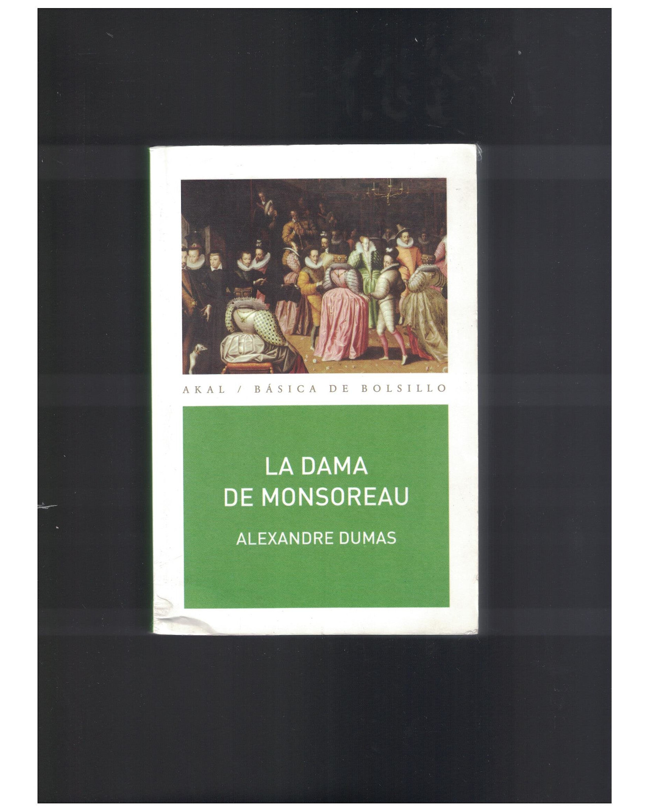 Libro ''dama De Monsoreau''
