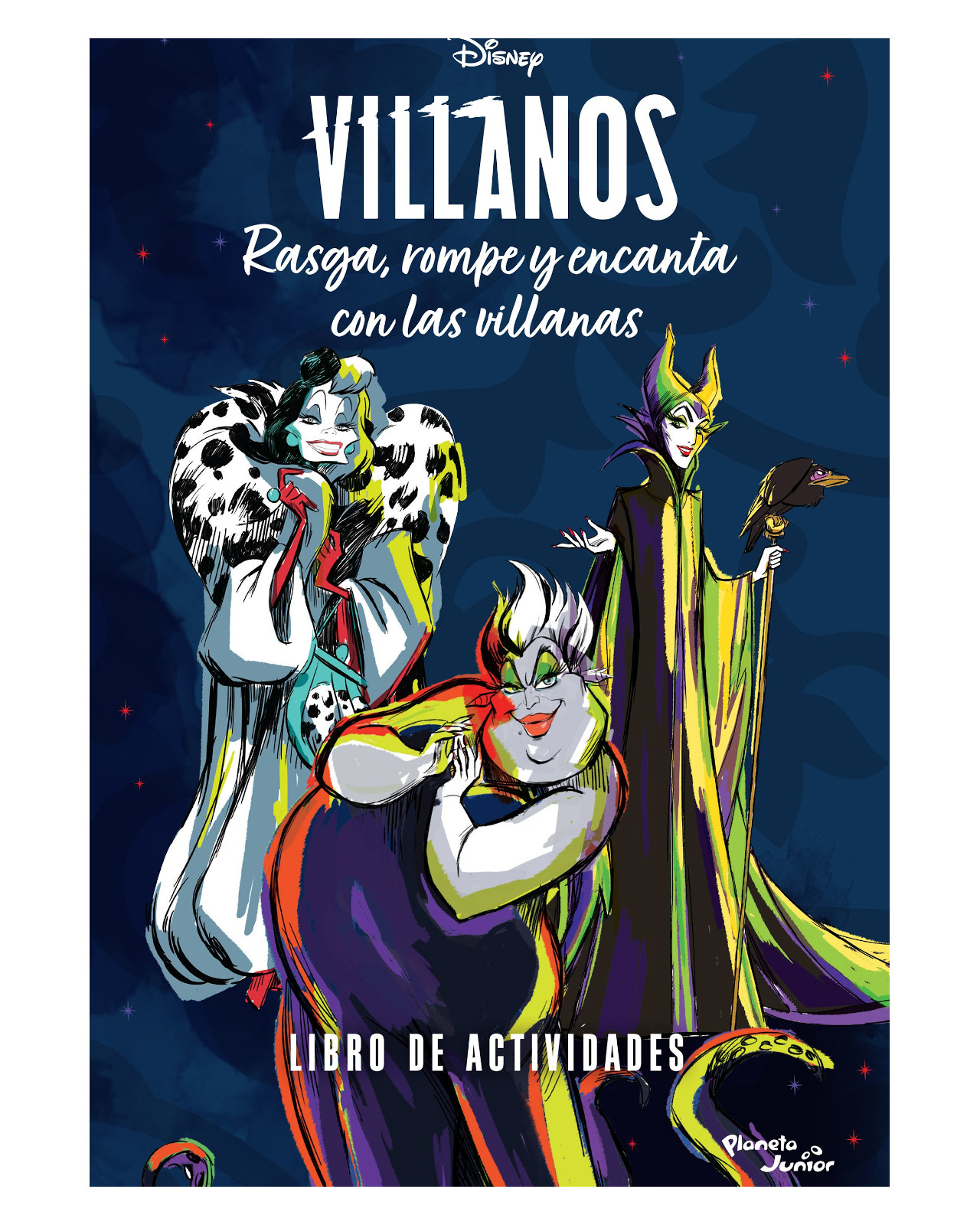 Foto 2 pulgar | Libro ''villanos. Rasga, Rompe Y Encanta Con Las Villanas''