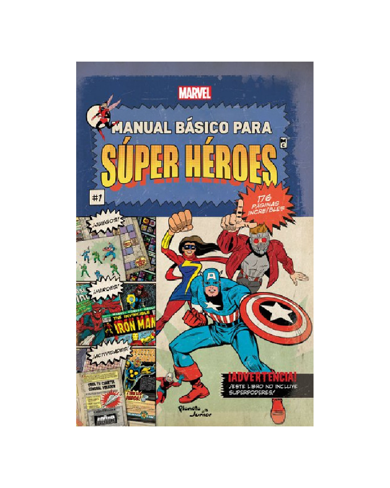 Libro ''manual Basico Para Super Heroes''