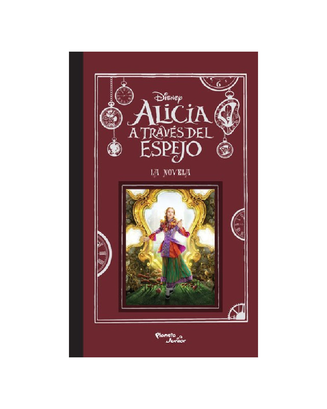 Libro ''alicia A Través Del Espejo. La Novela'' $199