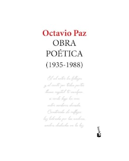 Foto 1 | Libro ''obra Poetica (1935-1988)''