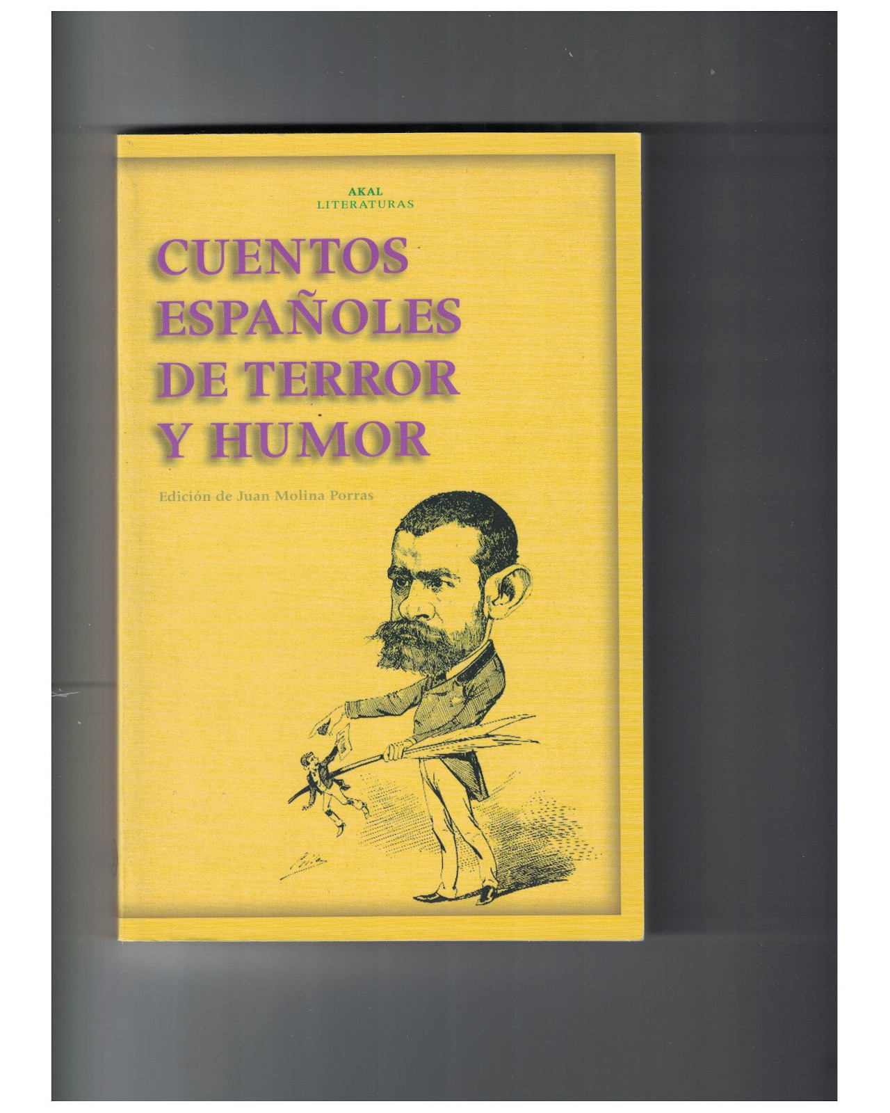 Foto 2 pulgar | Libro ''cuentos Españoles De Terror Y Humor''