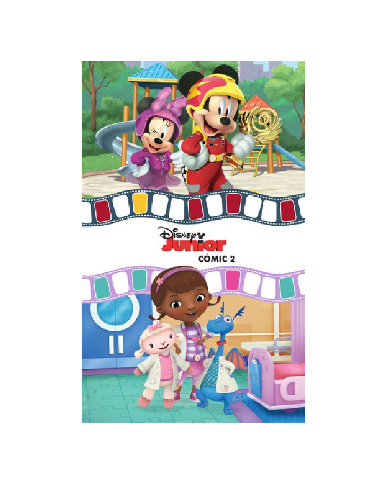 Libro ''disney Junior Cómic 2. Mickey: Aventuras Sobre Ruedas Y Doctora Juguetes''