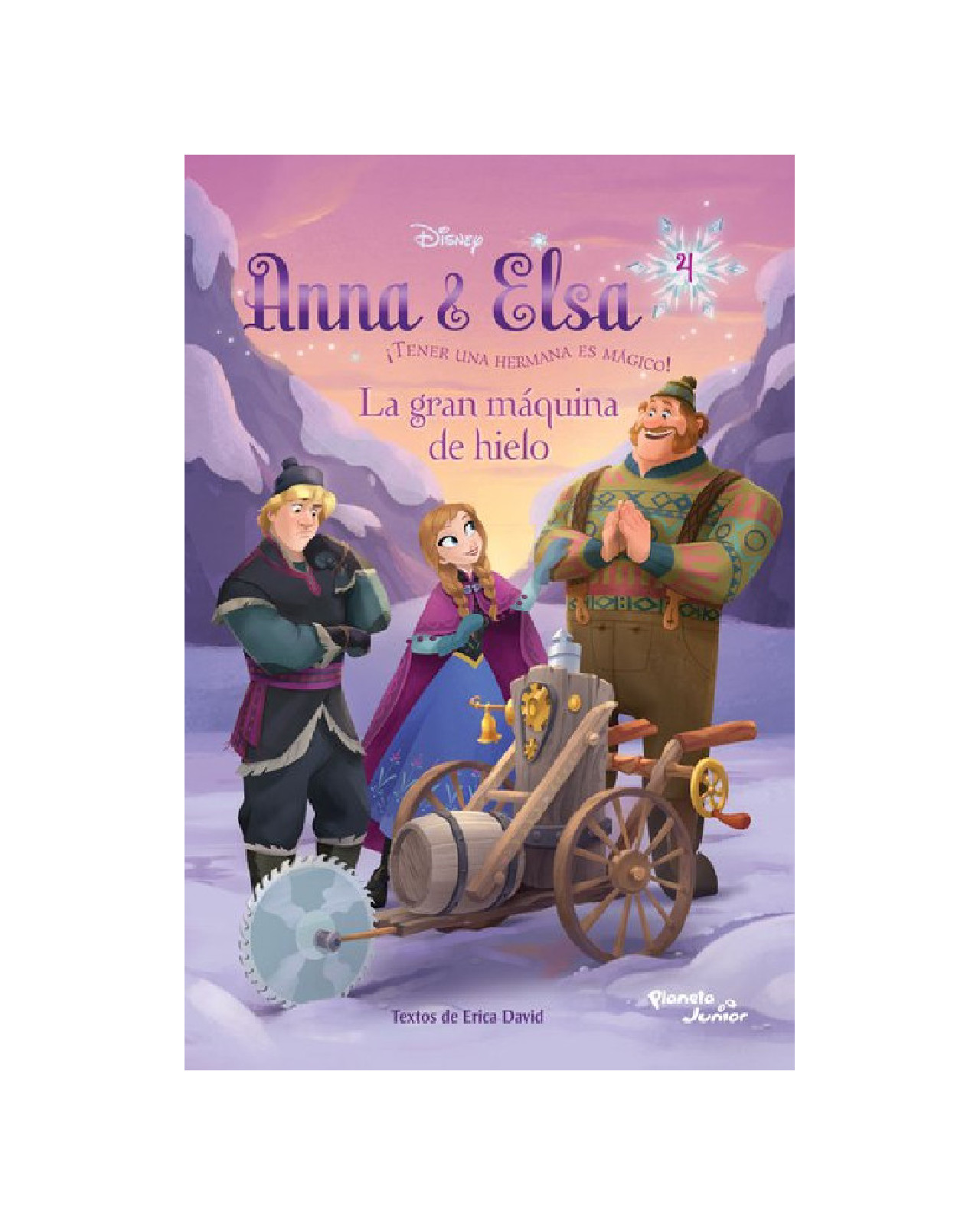 Foto 2 pulgar | Libro ''anna & Elsa. La Gran Máquina De Hielo''