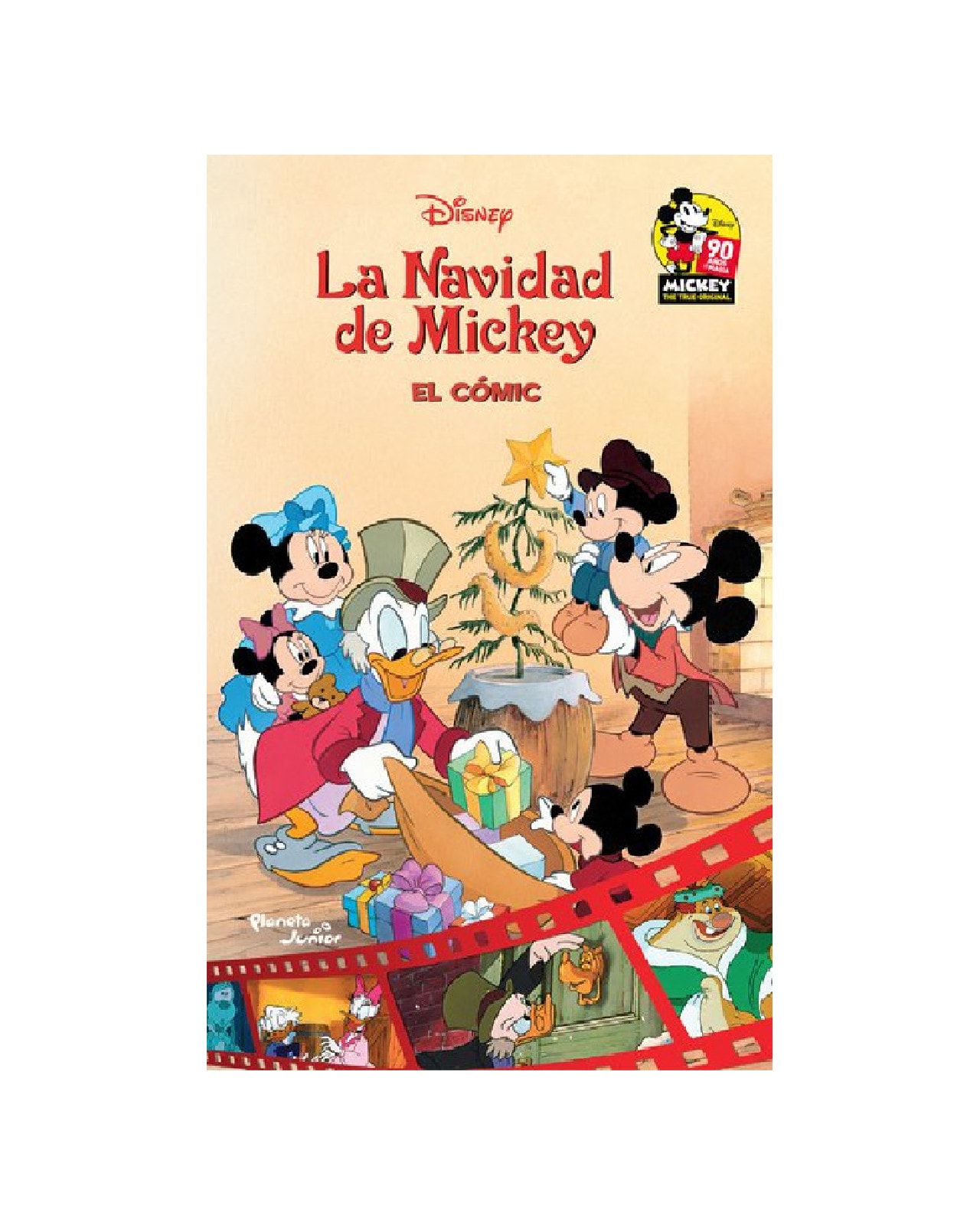 Libro ''la Navidad De Mickey'' $229