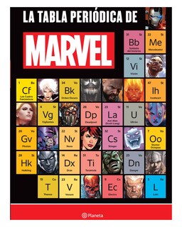 Foto 1 | Libro ''la Tabla Periódica De Marvel''