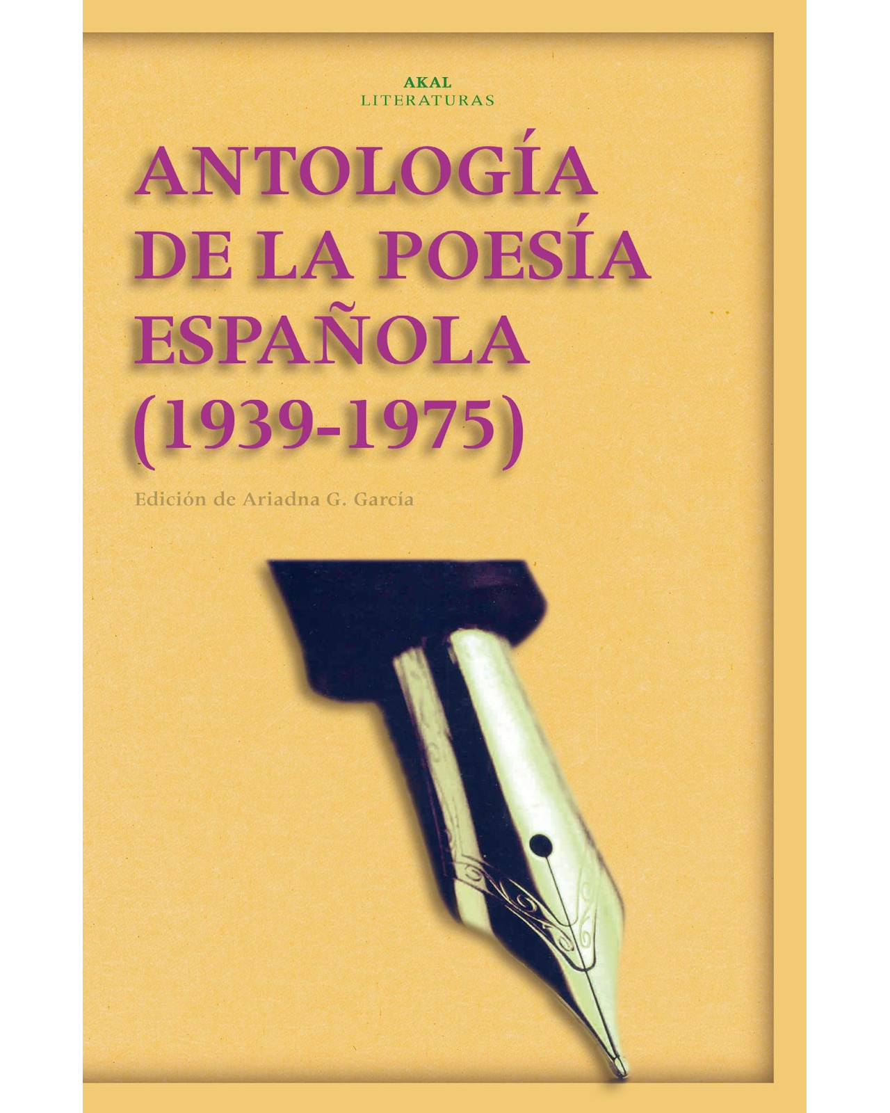 Foto 2 pulgar | Libro ''antologia De La Poesia Española 1939-1975''