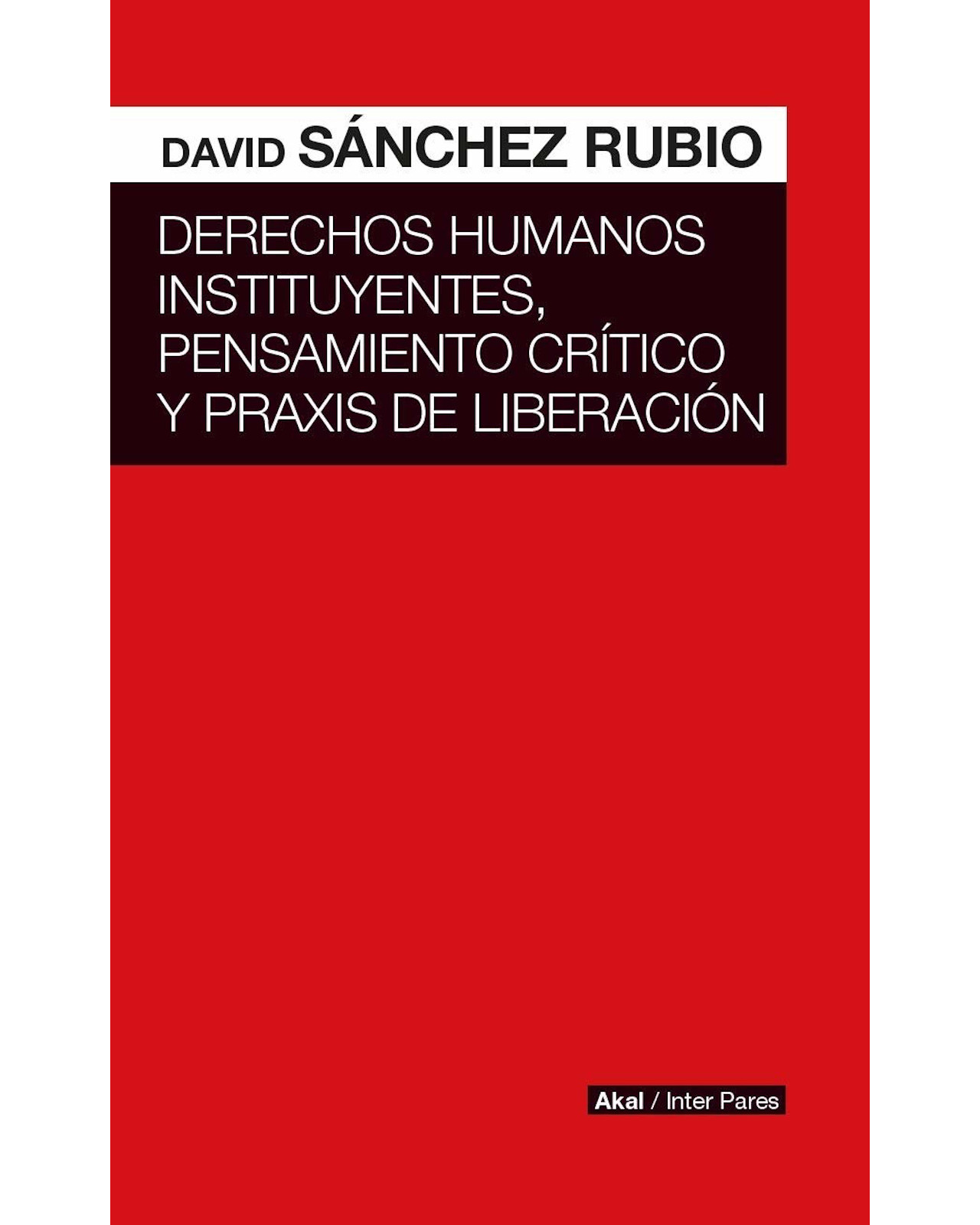 Foto 2 pulgar | Libro ''derechos Humanos Instituyentes, Pensamiento Critico''