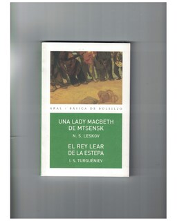 Foto 1 | Libro ''lady Macbeth De Mtsensk / Rey Lear De La Estepa''