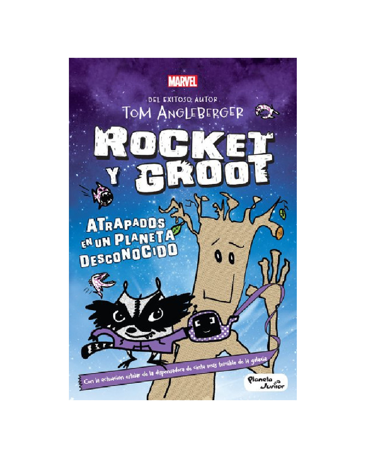 Libro ''rocket Y Groot. Atrapados En Un Planeta Desconocid''