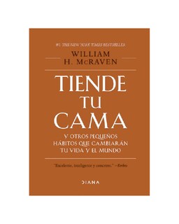 Foto 1 | Libro ''tiende Tu Cama Y Otros Pequeños Habitos Que Cambia''