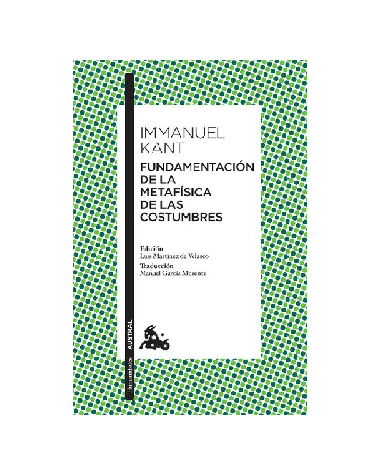 Foto 1 | Libro ''fundamentacion De La Metafisica De Las Costumbres''