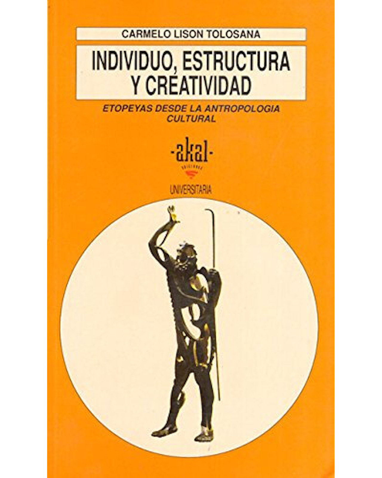 Foto 2 pulgar | Libro ''individuo, Estructura Y Creatividad''
