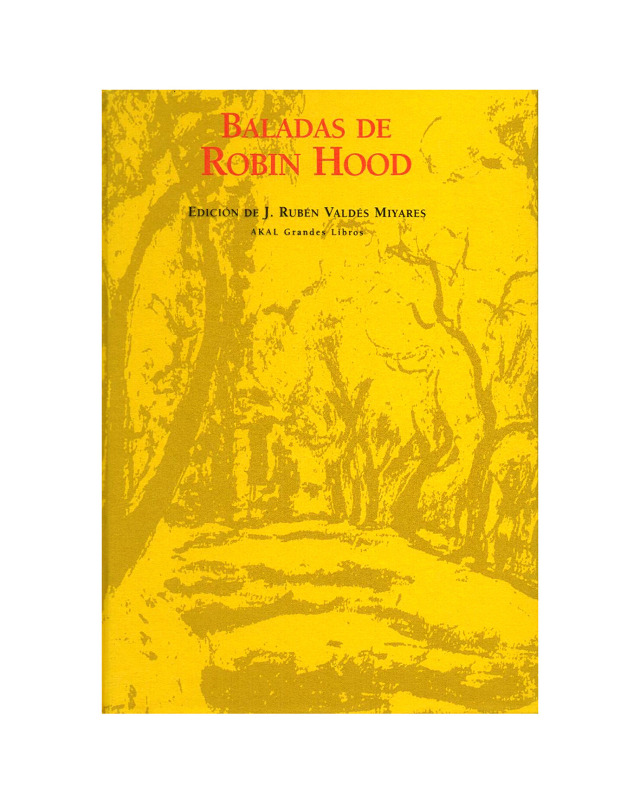 Libro ''baladas De Robin Hood''