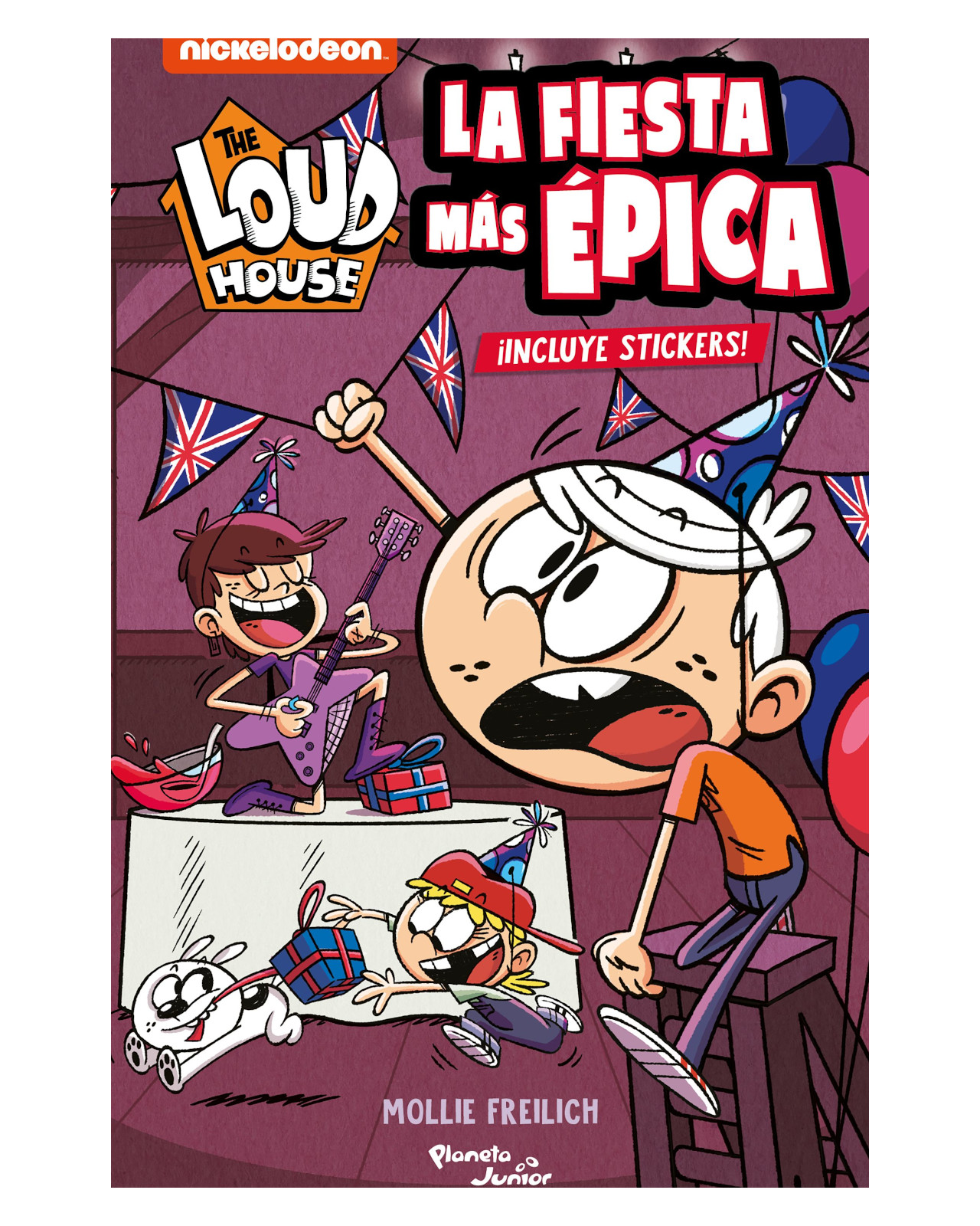 Foto 2 pulgar | Libro ''the Loud House. La Fiesta Más Épica''