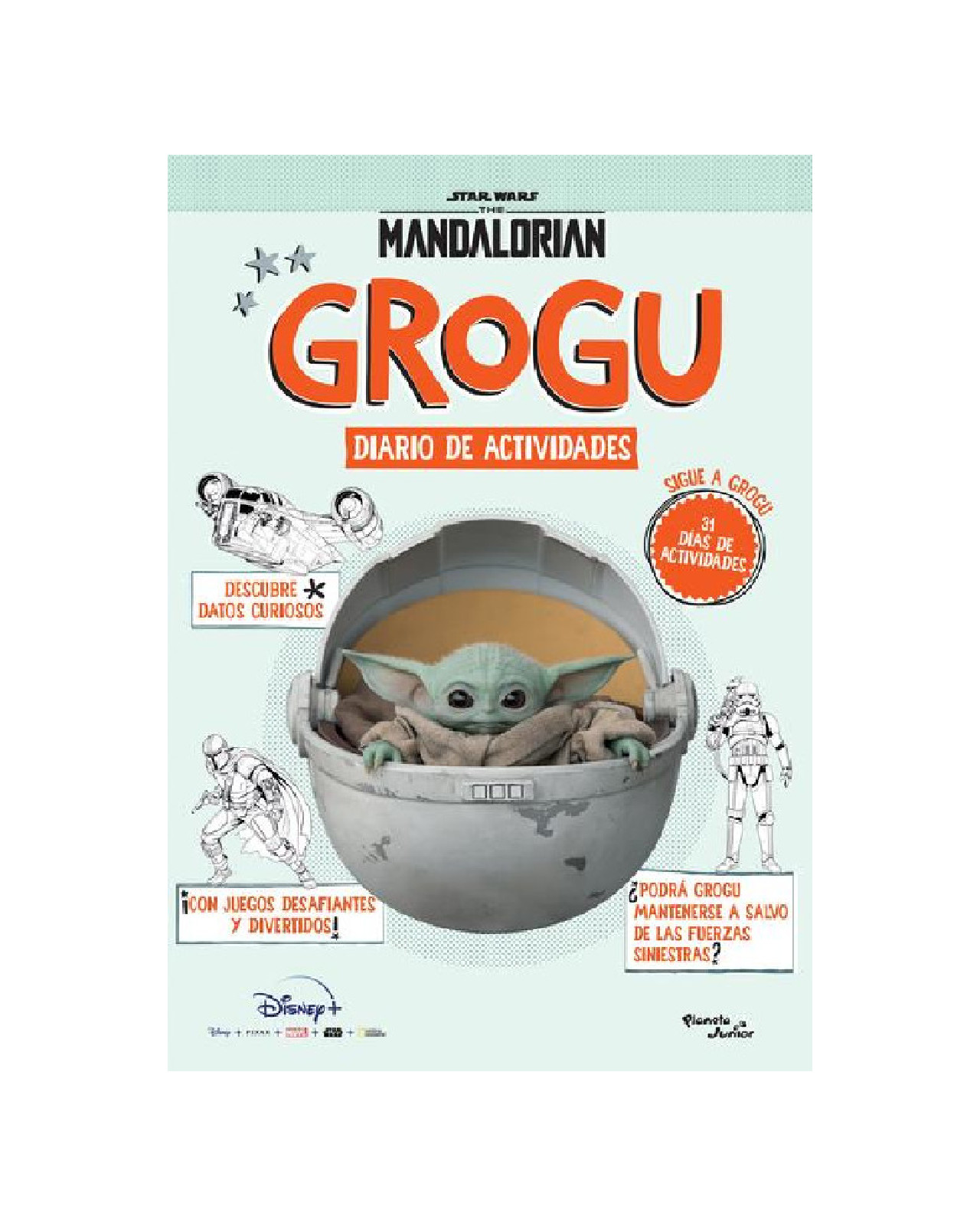 Libro ''the Mandalorian. Grogu (diario De Actividades)''