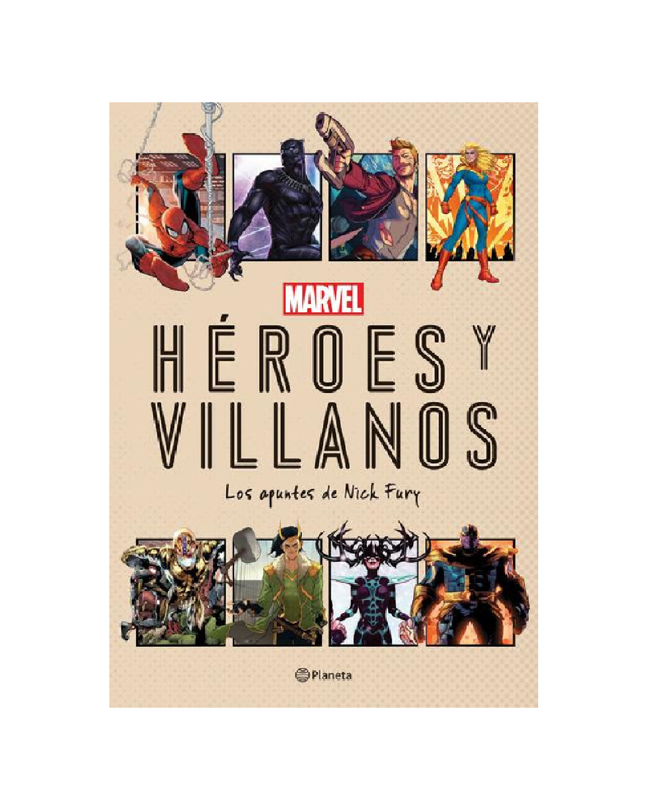 Foto 2 pulgar | Libro ''marvel. Héroes Y Villanos''