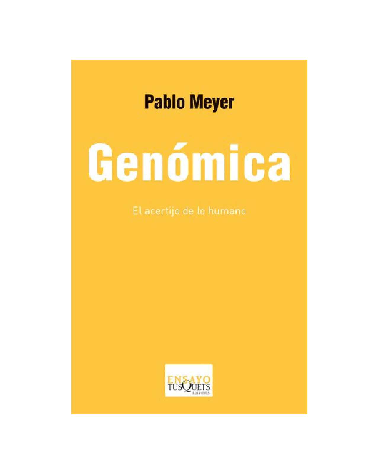 Libro ''genomica''