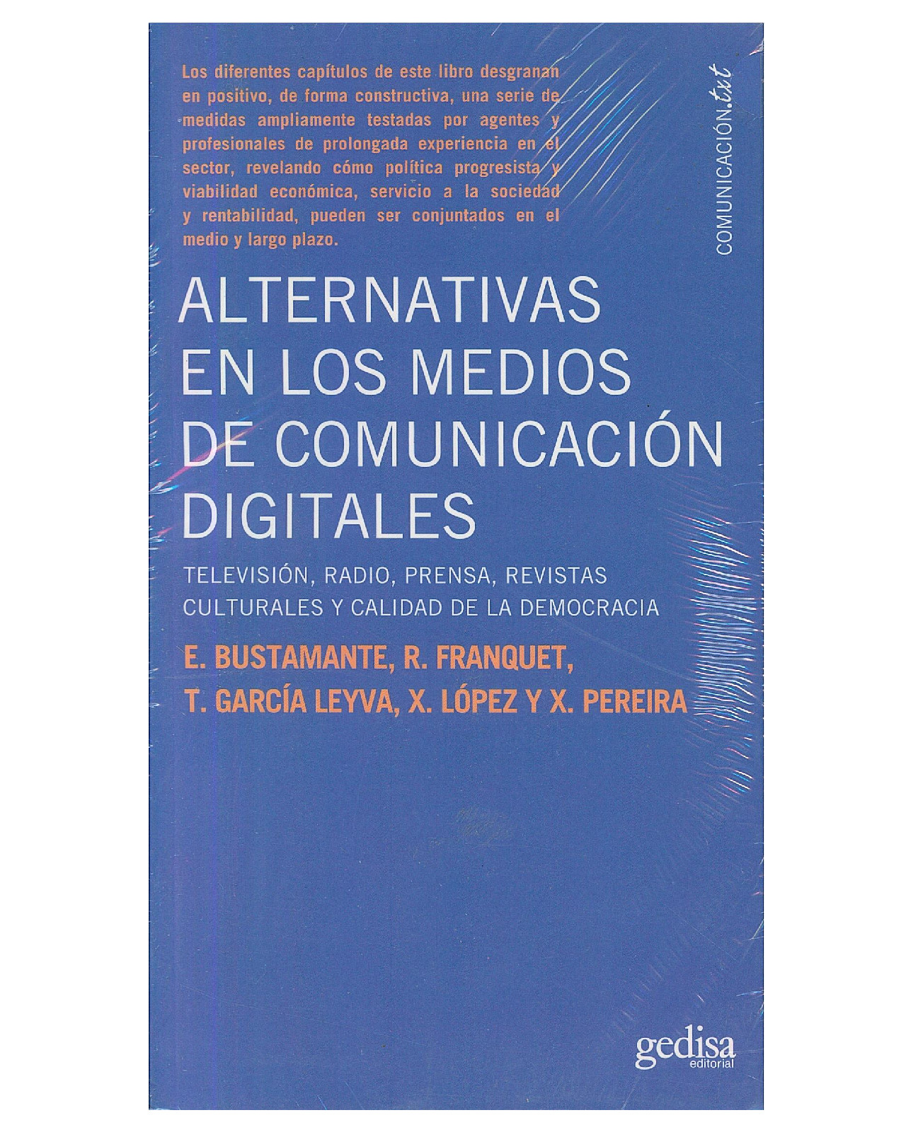 Foto 2 pulgar | Libro '' Alternativas En Los Medios De Comunicación Digitales''