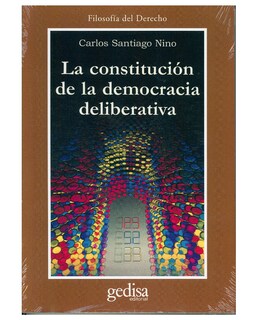 Foto 1 | Libro '' La Constitución De La Democracia Deliverativa''