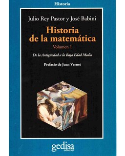 Foto 1 | Libro '' Historia De La Matemática. Volumen I''