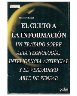 Foto 1 | Libro '' El Culto A La Información''