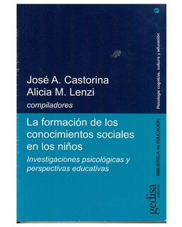 Foto 1 | Libro '' La Formación De Los Conocimientos Sociales En Los Niños''