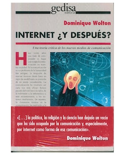 Foto 1 | Libro '' Internet ¿y Después?''