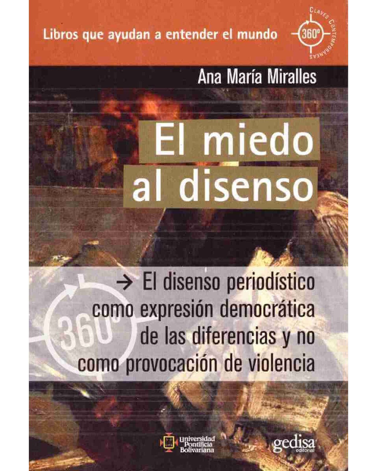 Foto 2 pulgar | Libro '' El Miedo Al Disenso''