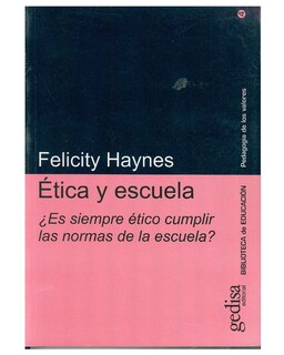 Foto 1 | Libro '' Ética Y Escuela''