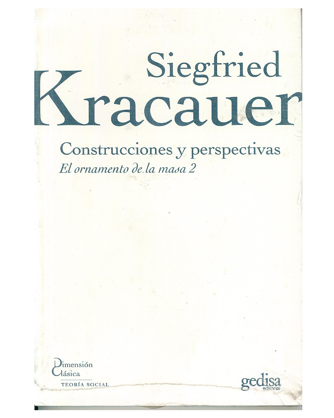 Foto 2 pulgar | Libro '' Construcciones Y Perspectivas''