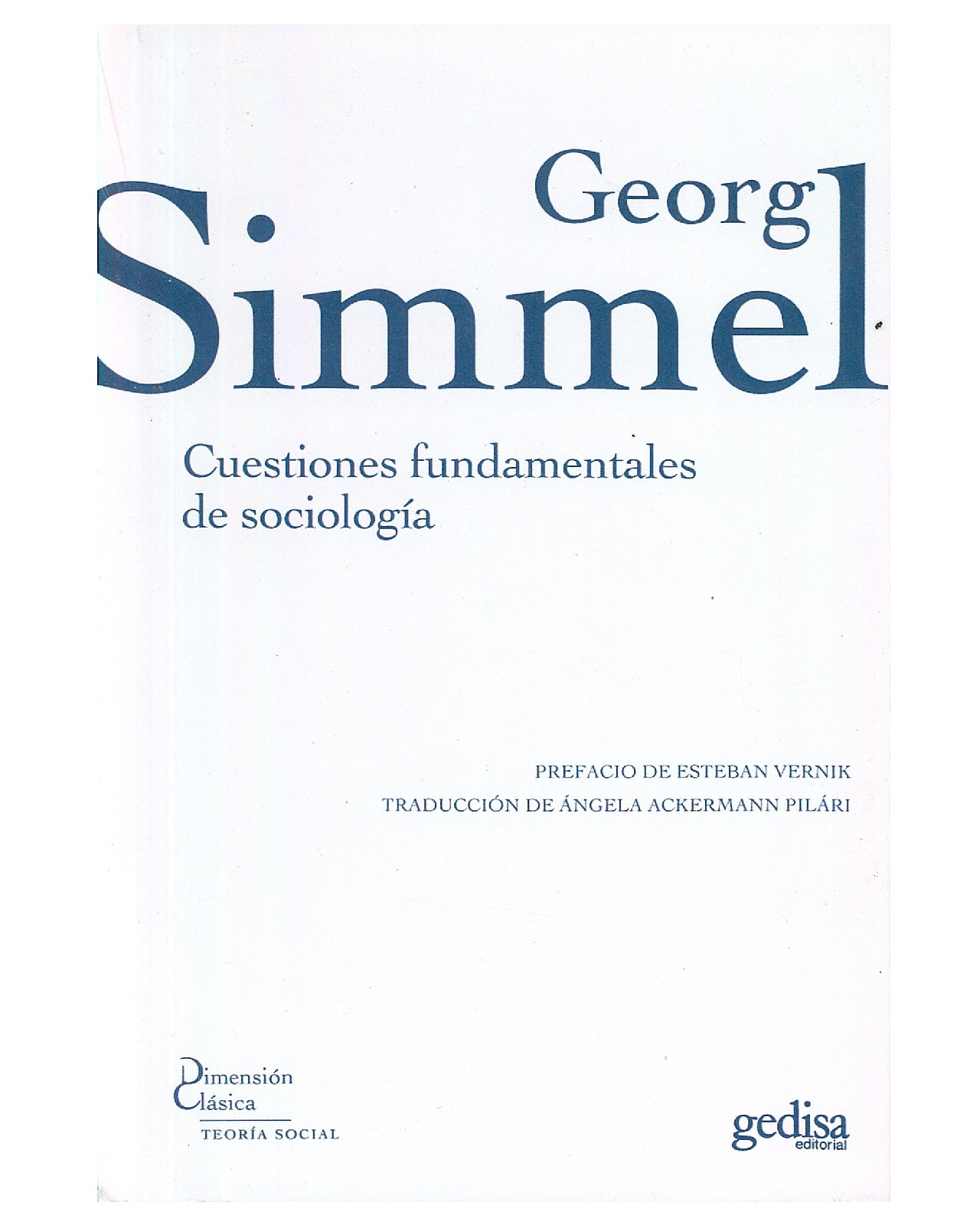 Foto 1 | Libro '' Cuestiones Fundamentales De Sociología''