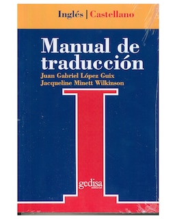 Foto 1 | Libro '' Manual De Traducción Inglés-castellano''