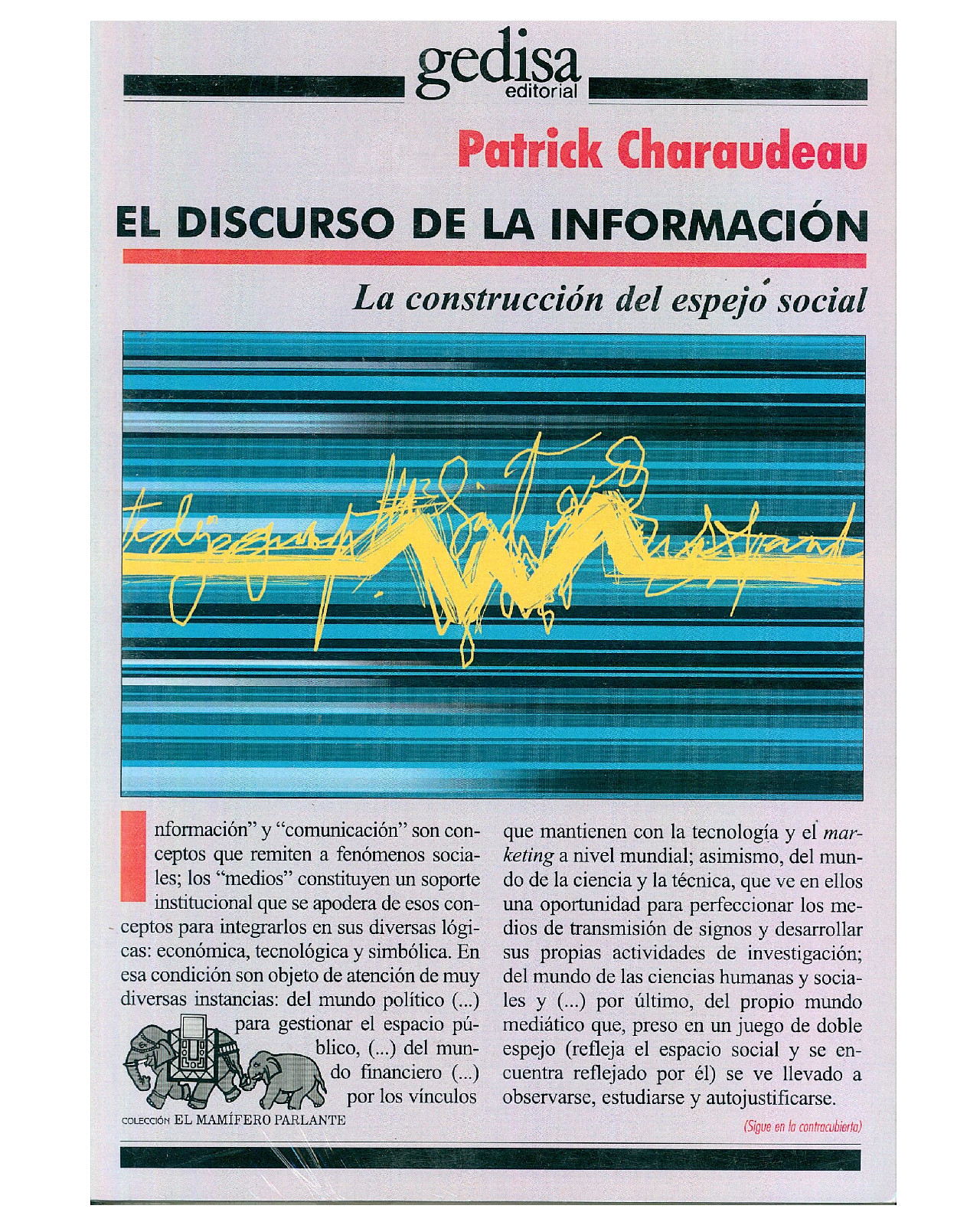 Foto 2 pulgar | Libro '' El Discurso De La Información''