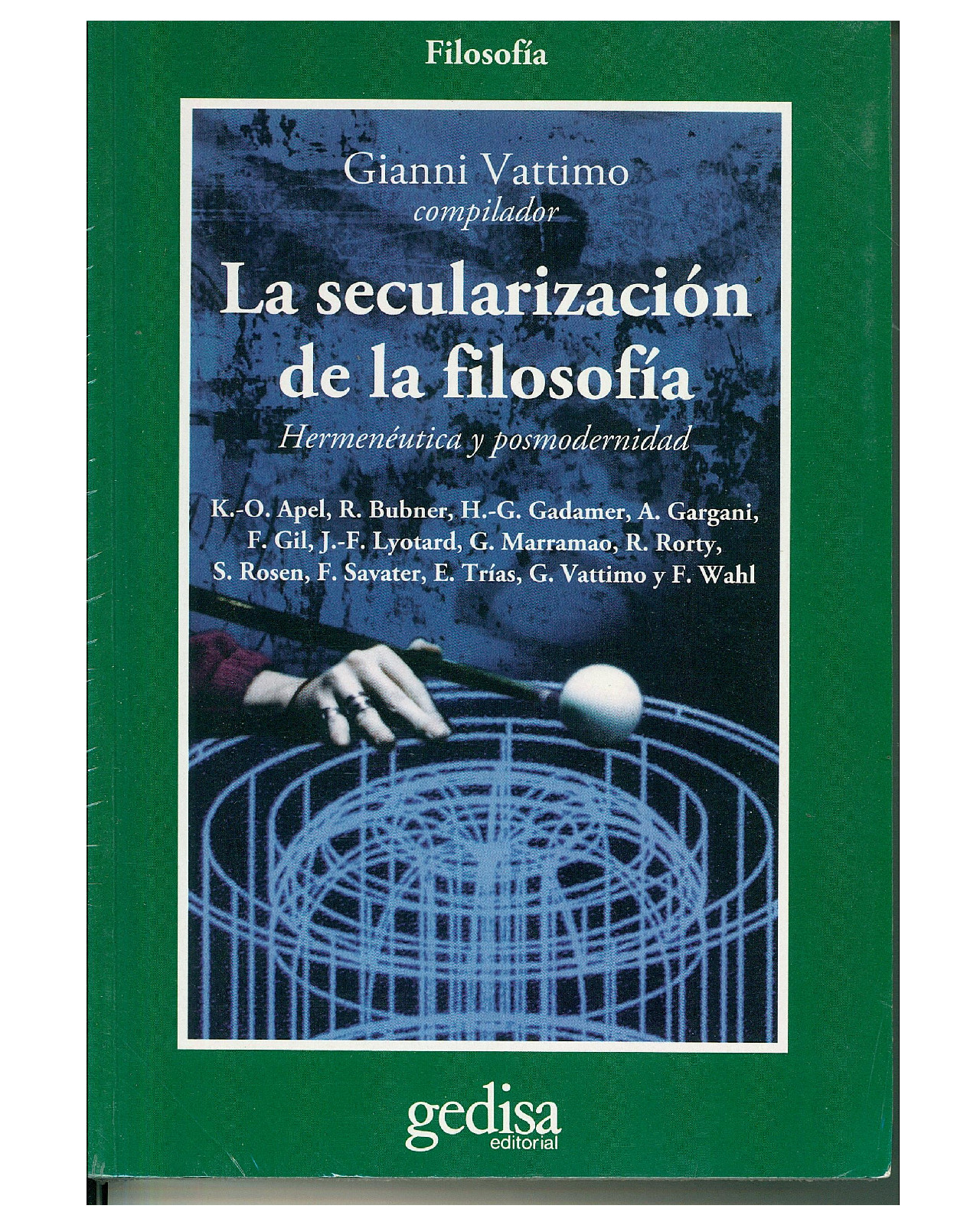 Foto 1 | Libro '' La Secularización De La Filosofía''