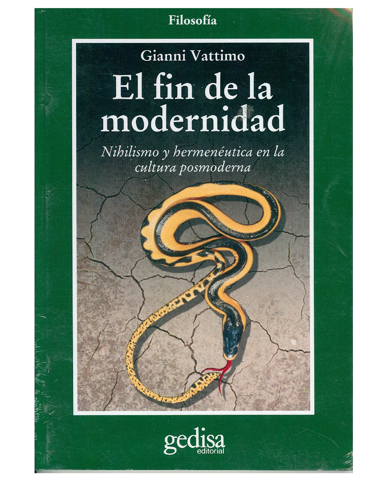 Foto 2 pulgar | Libro '' El Fin De La Modernidad''