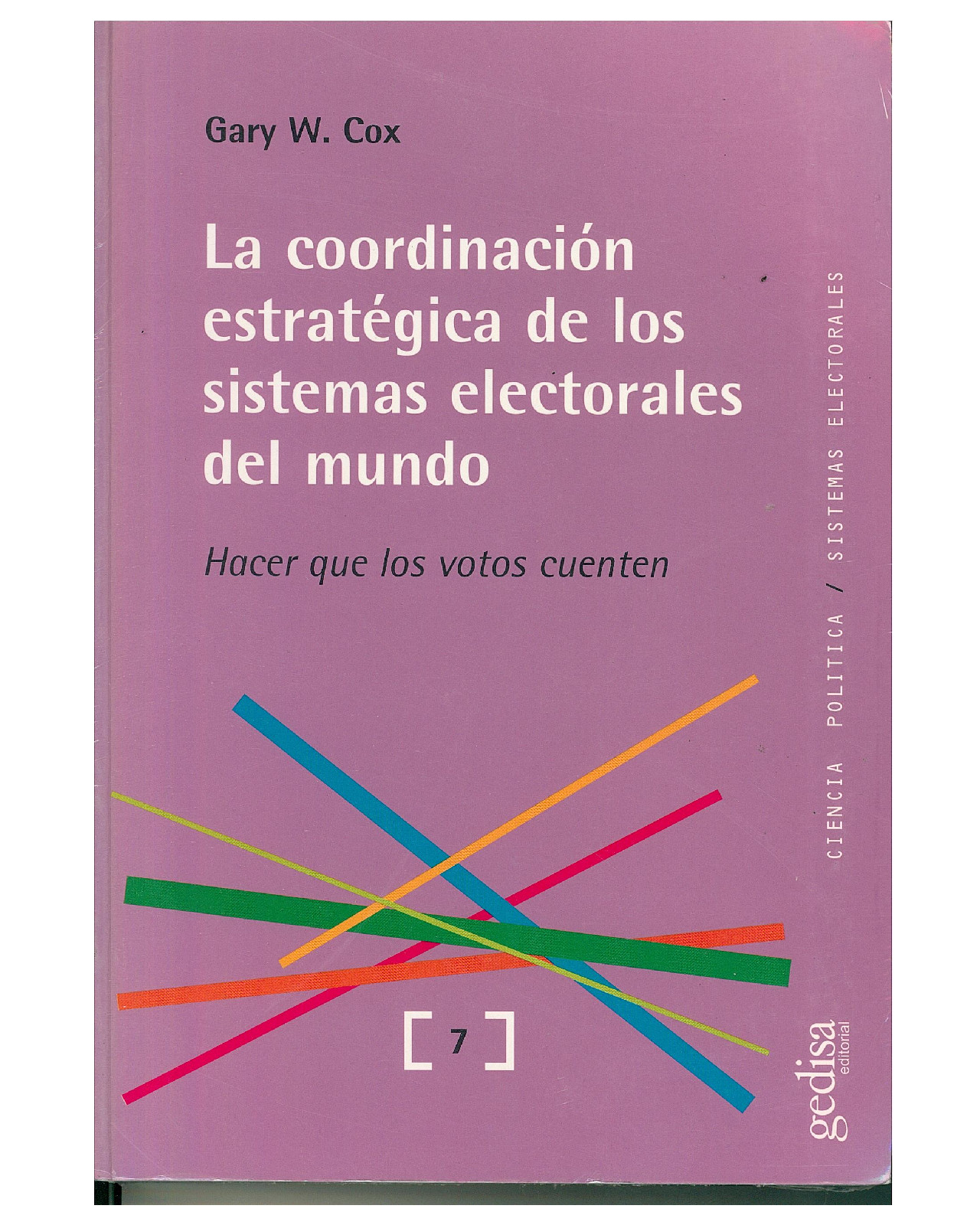 Foto 2 pulgar | Libro '' La Coordinación Estratégica De Los Sistemas Electorales Del Mundo''