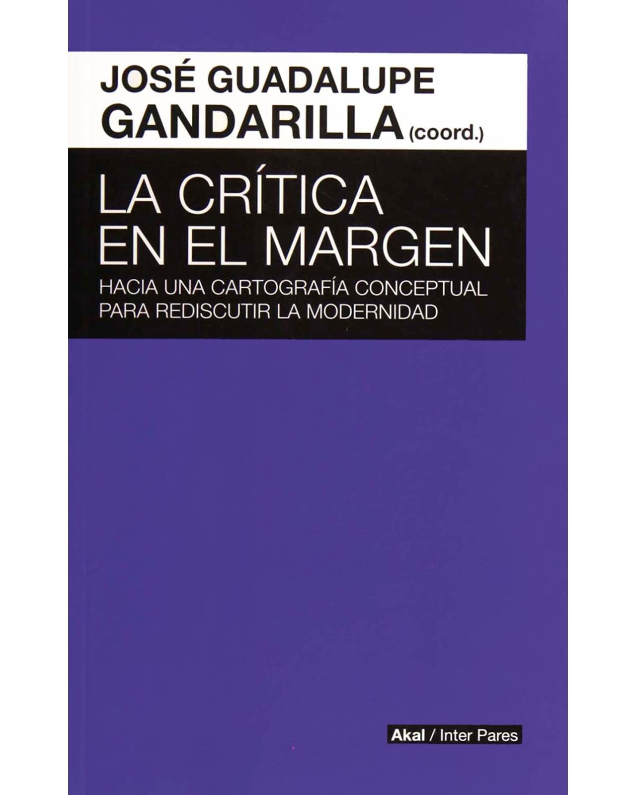 Foto 2 pulgar | Libro ''critica En El Margen. Hacia Una Cartografia Conceptual''