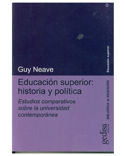 Foto 1 | Libro '' Educación Superior: Historia Y Política''