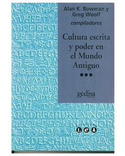 Foto 1 | Libro '' Cultura Escrita Y Poder En El Mundo Antiguo''