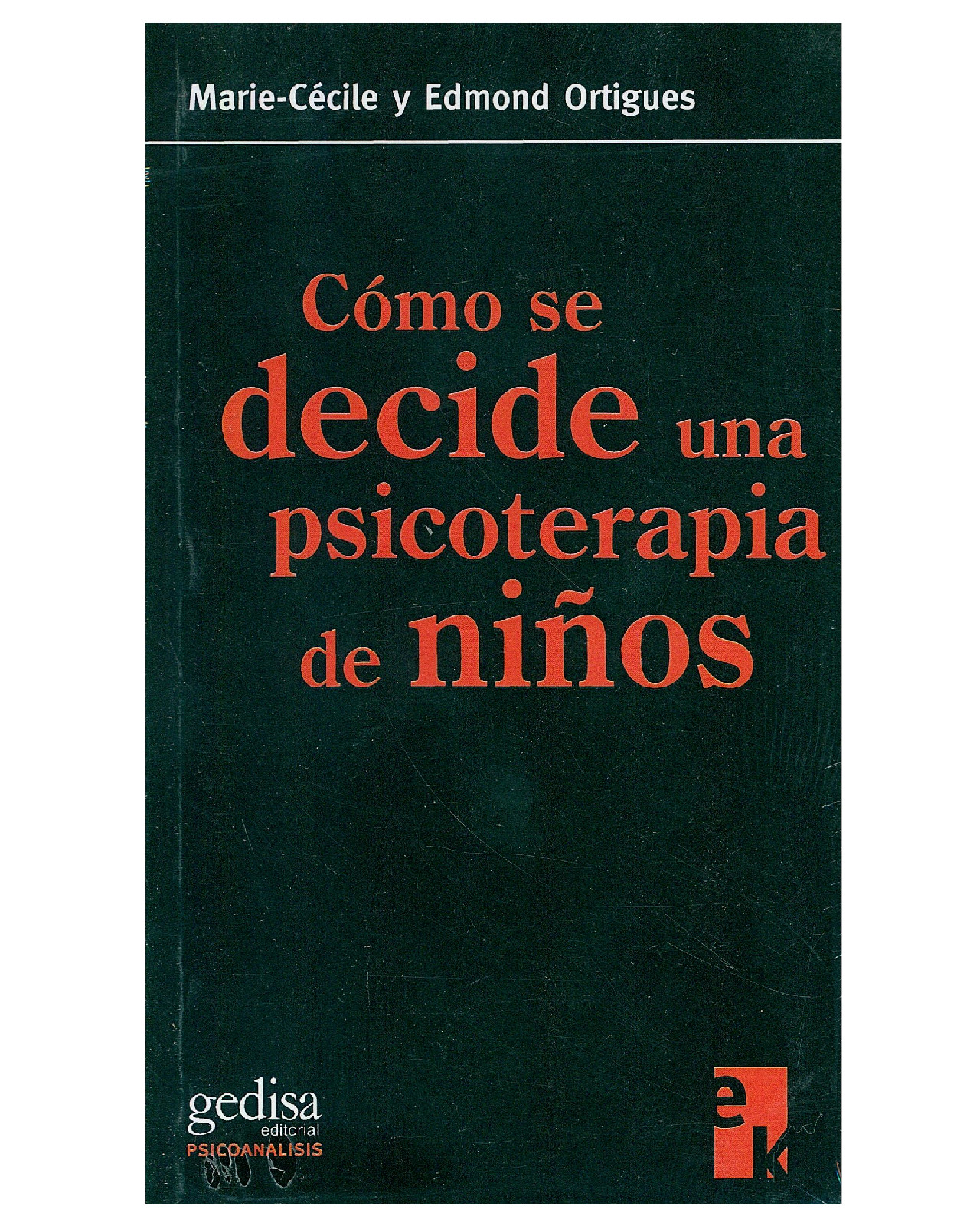 Foto 2 pulgar | Libro '' Como Se Decide Una Psicoterapia De Niños''