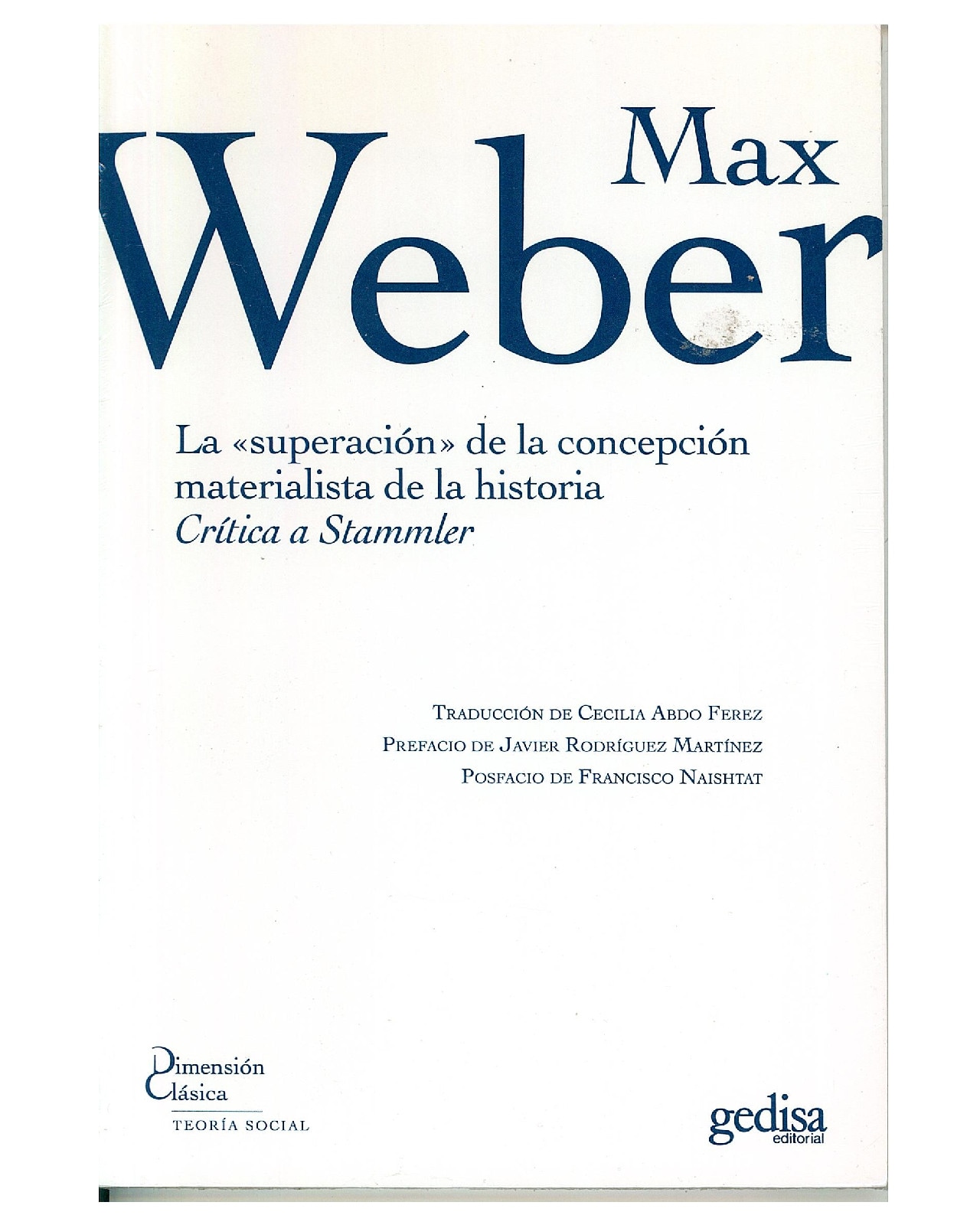 Libro '' La 'superación' De La Concepción Materialista De La Historia'' $500